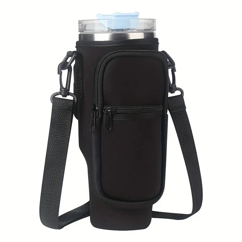 Ice Brave Cup Cover – Fits 30oz/40oz Cups, with 2 Storage Pouches for Phone & Essentials