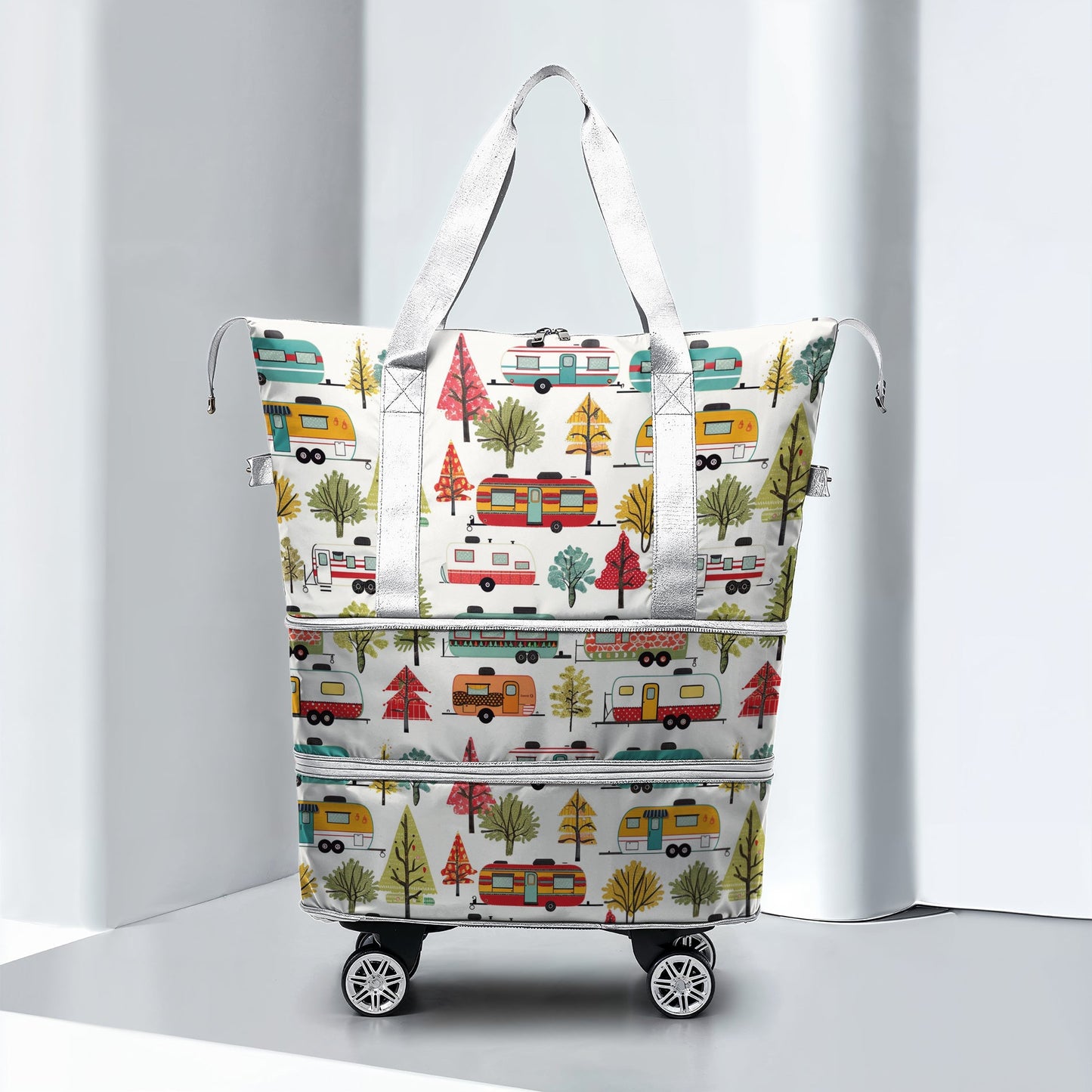 Cee™ Rolling Duffle Bag Happy Camper