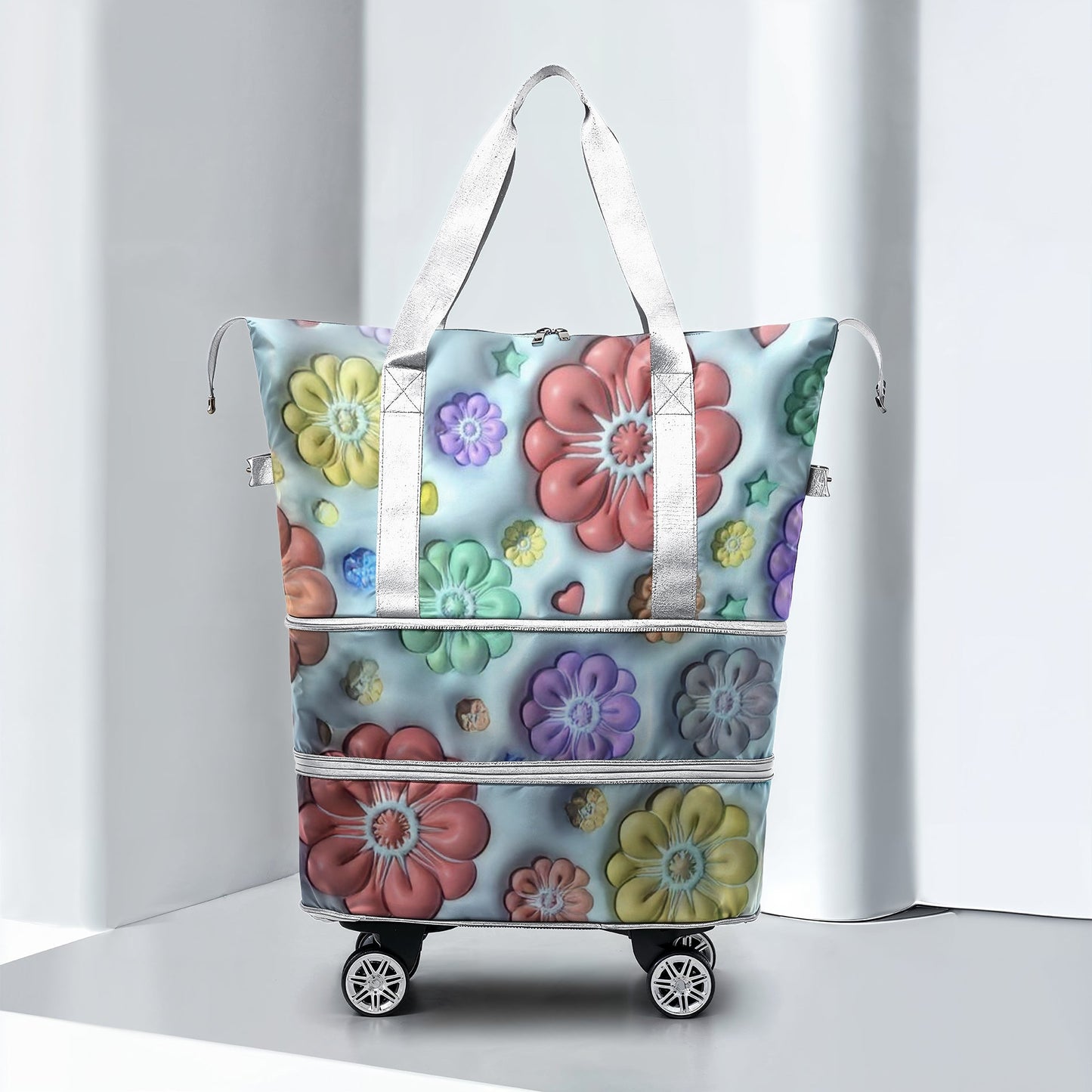Cee™ Rolling Duffle Bag Bloom Bliss