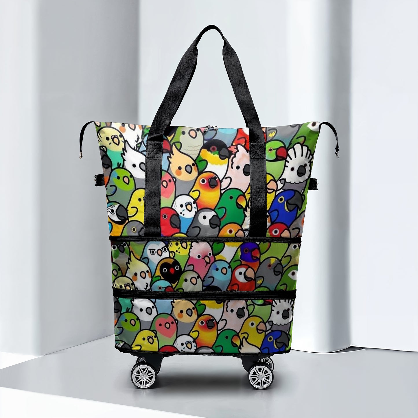 Cee™ Rolling Duffle Bag Parrot Parade