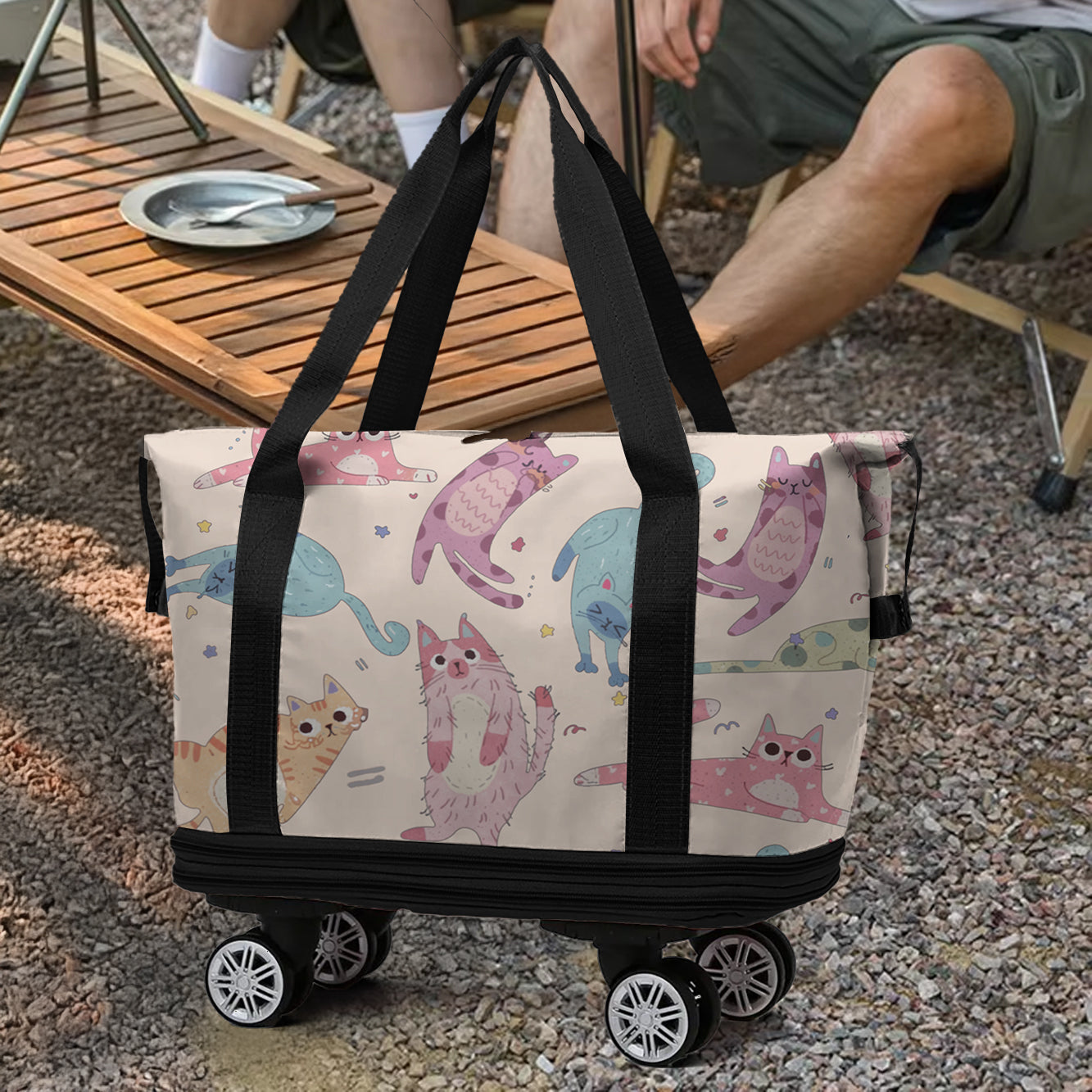 Cee™ Rolling Duffle Bag Sassy Cat