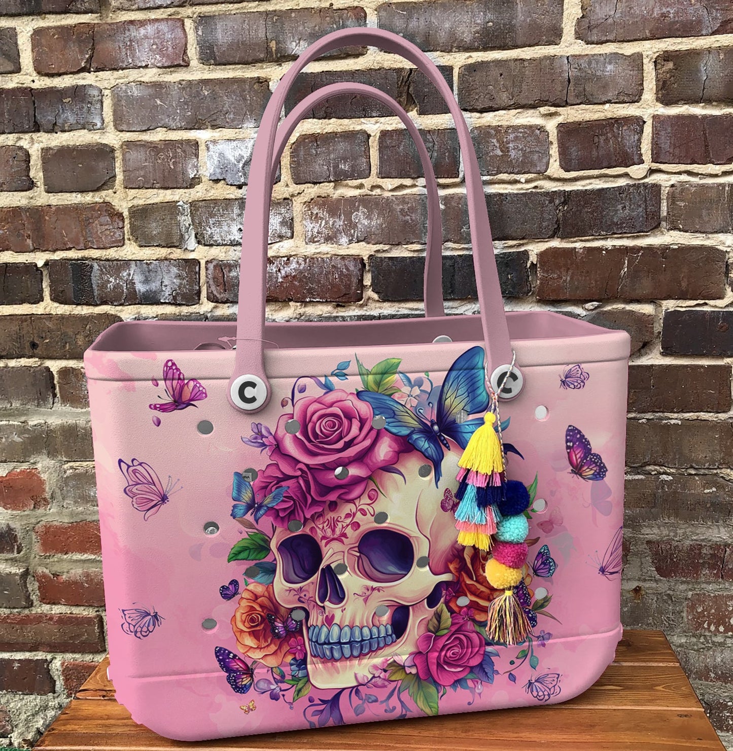 Ceeprints Cee™ Bag Blooming Skull