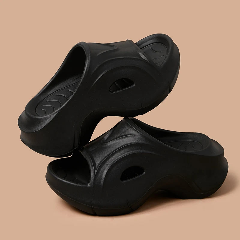 Women's Summer Slippers – Lightweight, Non-Slip Thick Sole Sandals