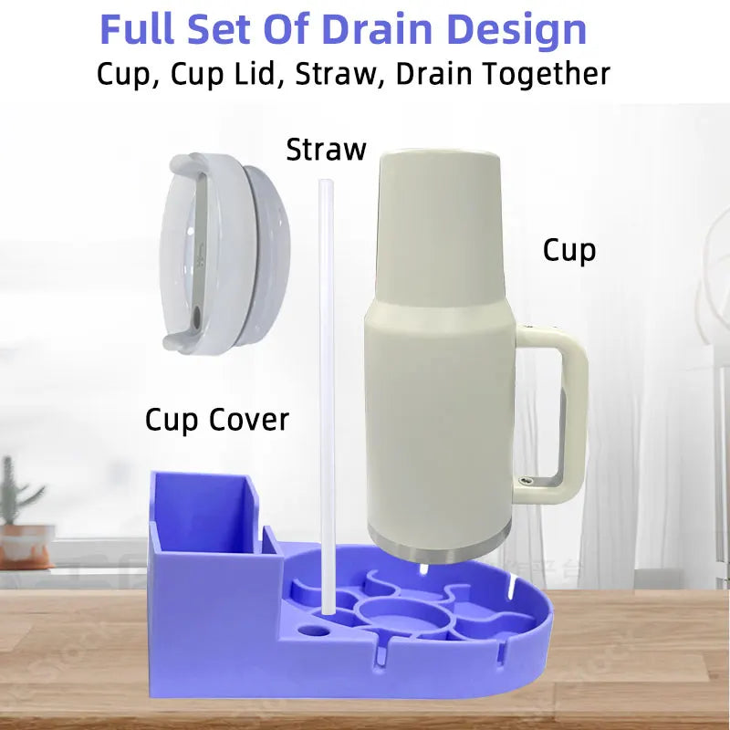 High-Quality Tumbler Drying Rack – Cup Cleaning & Storage Station