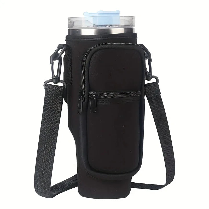 Ice Brave Cup Cover – Fits 30oz/40oz Cups, with 2 Storage Pouches for Phone & Essentials