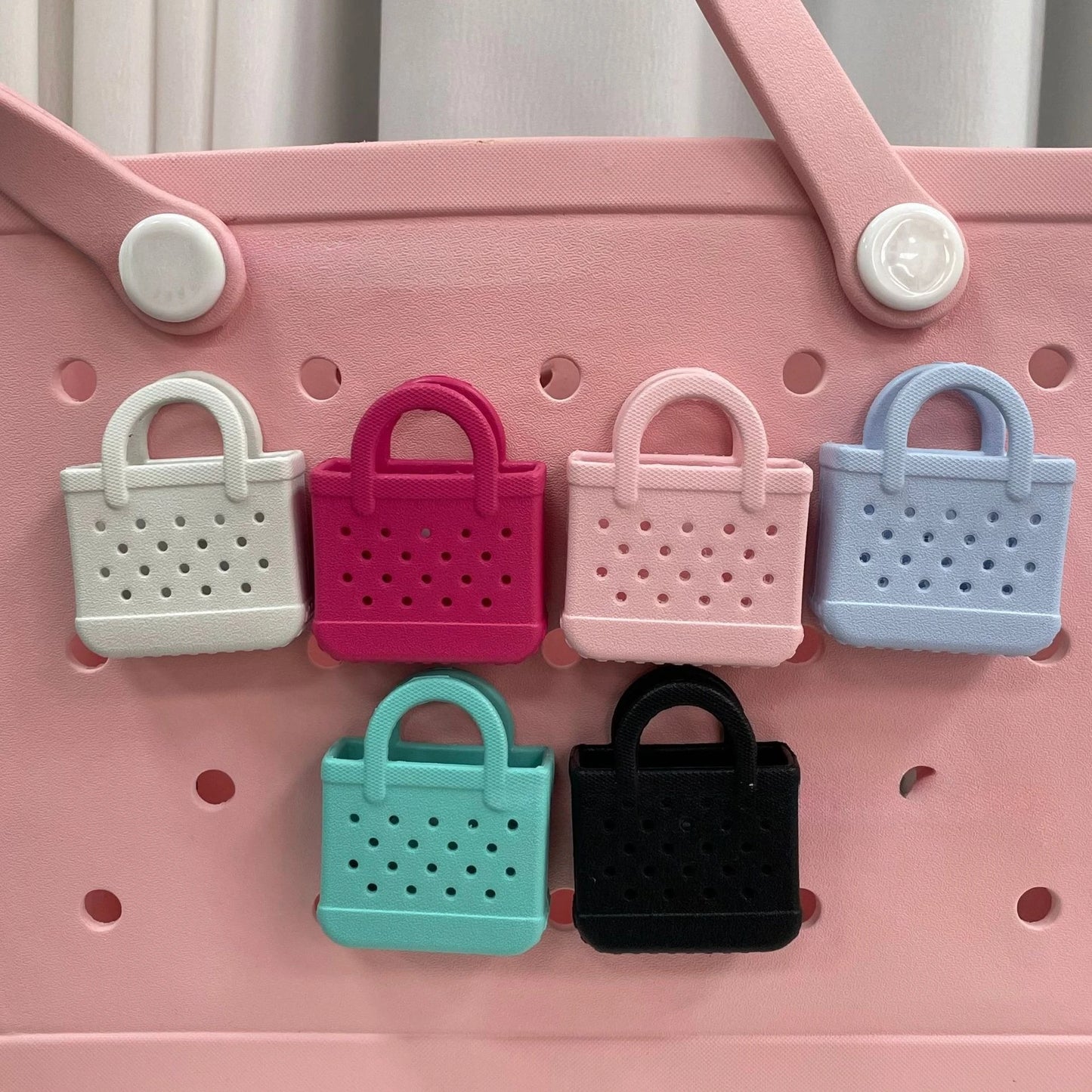 Mini EVA Beach Bag Accessories – Hanging Storage for Headphones & Small Items, Cute Gifts