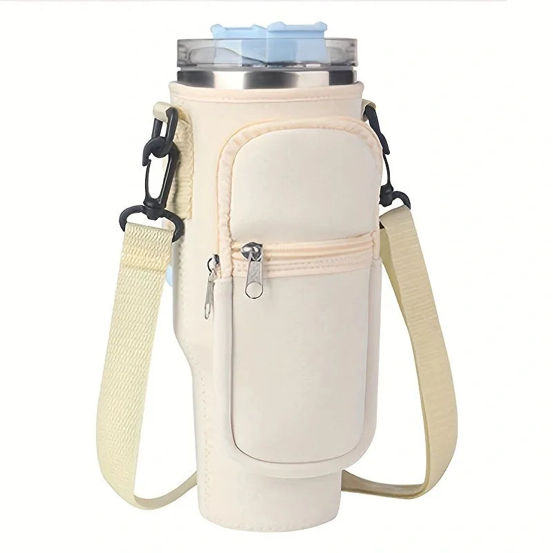 Ice Brave Cup Cover – Fits 30oz/40oz Cups, with 2 Storage Pouches for Phone & Essentials