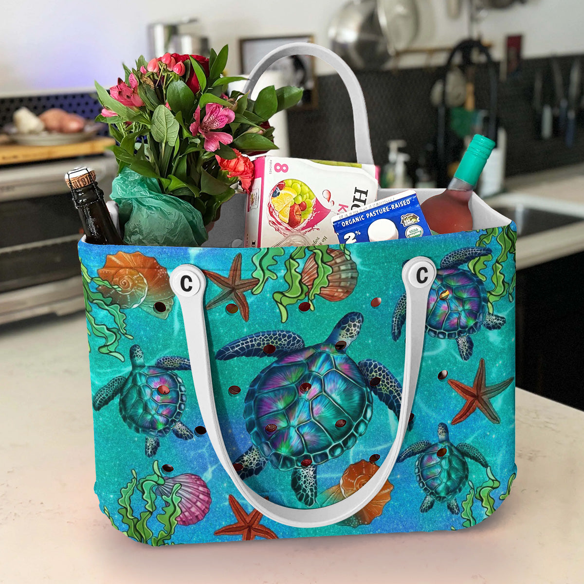 Ceeprints Cee™ Bag Sea Turtle Symphony