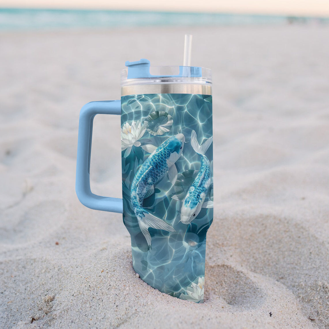 Ceeprints Tumbler Serenity Koi