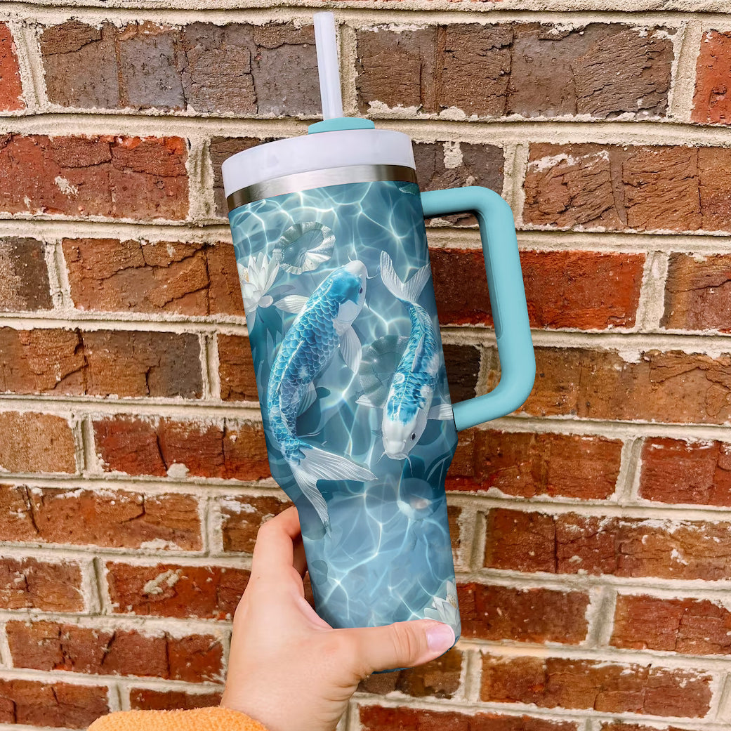 Ceeprints Tumbler Serenity Koi