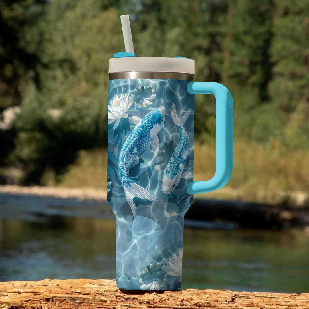 Ceeprints Tumbler Serenity Koi
