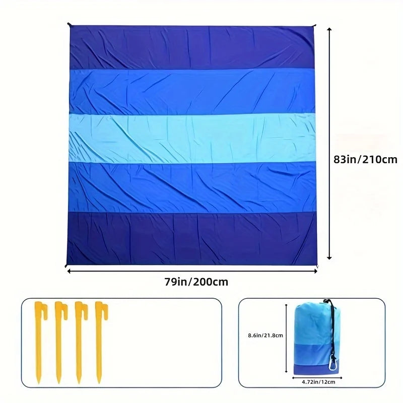 Quick-Dry Waterproof Beach Blanket – Sandproof & Portable