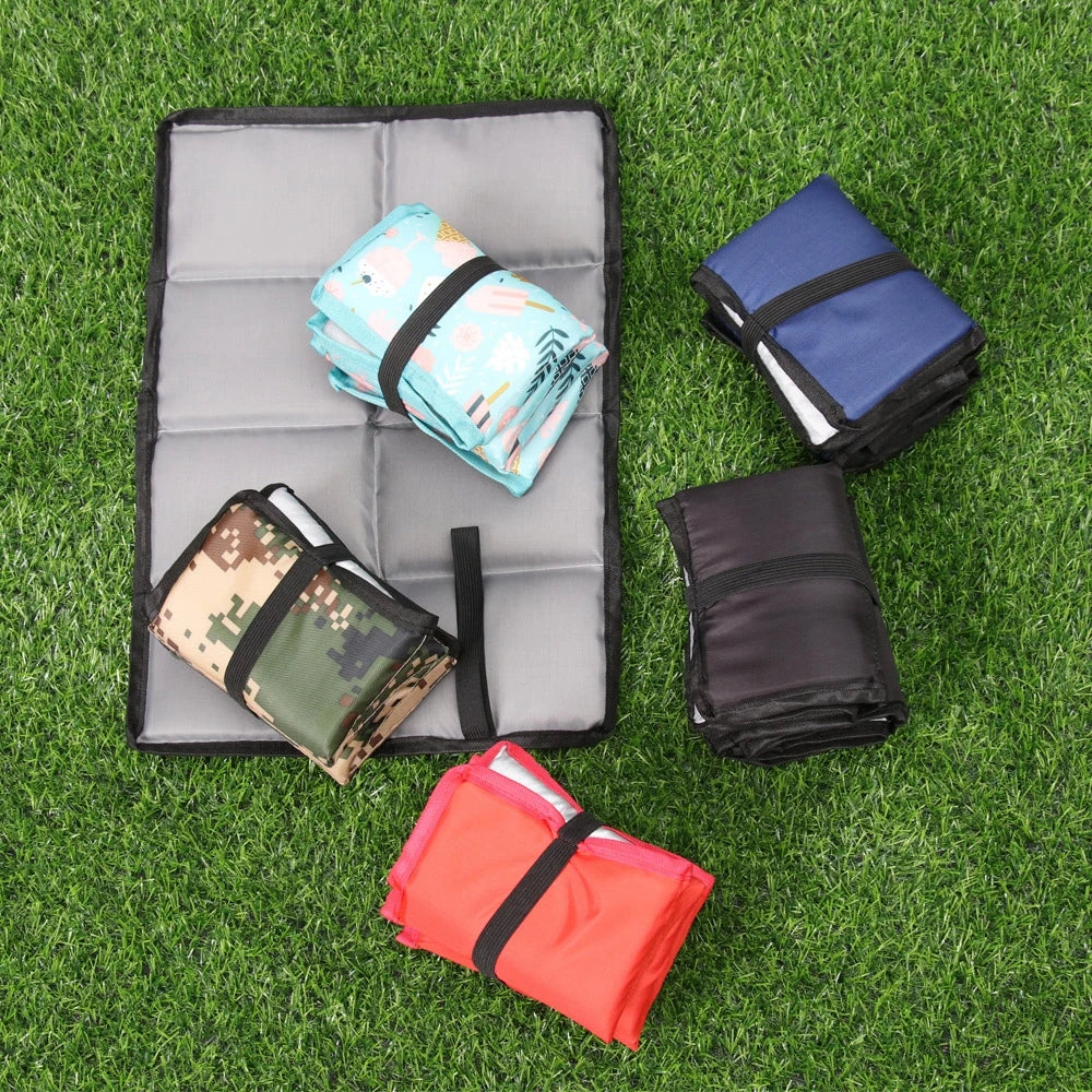 Oxford Cloth Folding Camping Mat – Waterproof & Portable Seat Pad