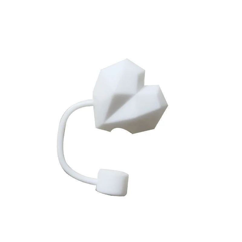 Straw Cover Cap for 30oz 40oz Tumbler Cup, Heart-shaped Straw Topper