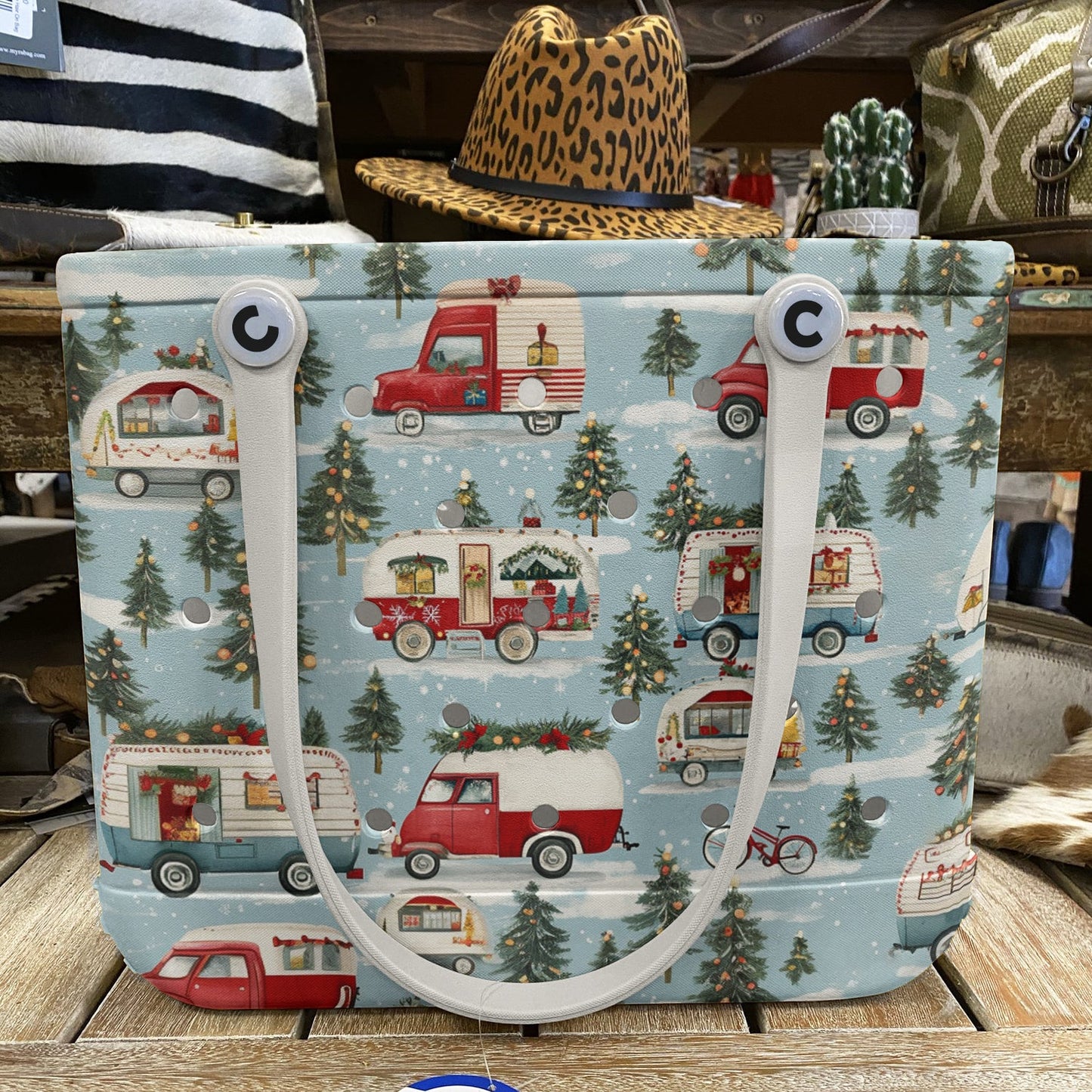 Ceeprints Cee™ Bag Snowy Road Trip
