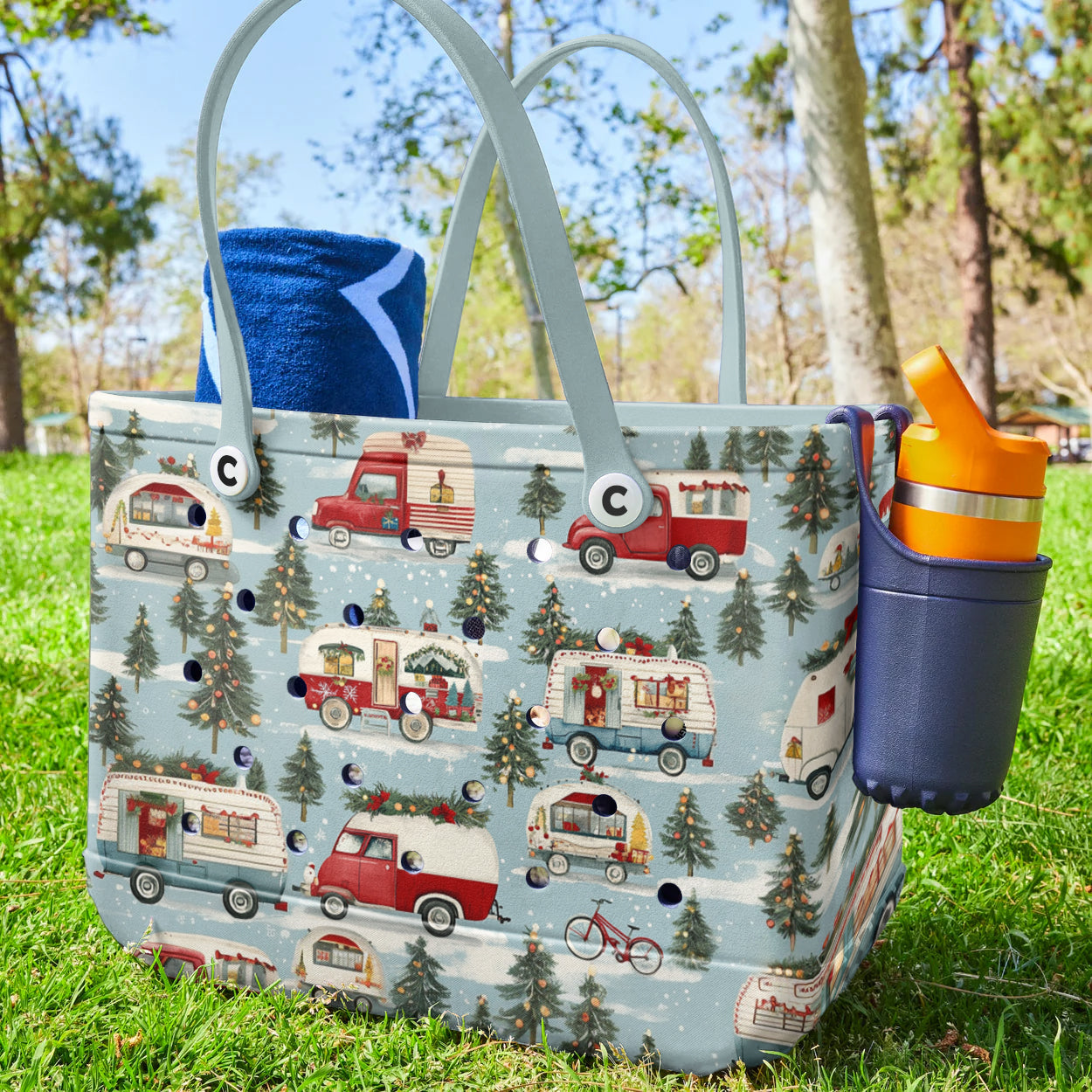 Ceeprints Cee™ Bag Snowy Road Trip