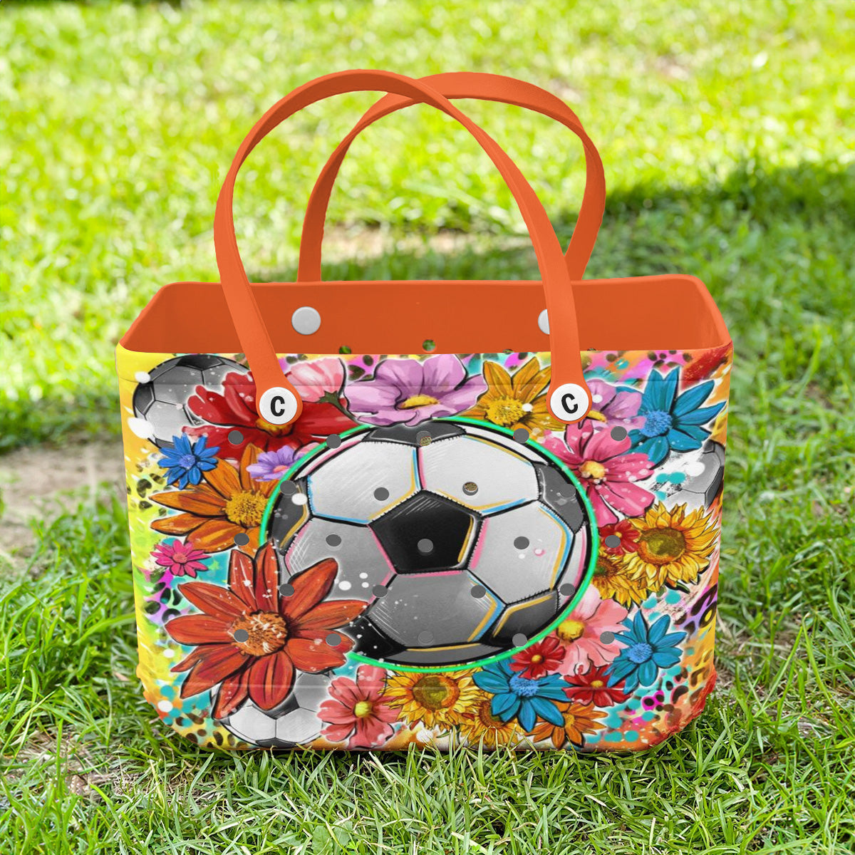 Ceeprints Cee™ Bag Soccer Bloom