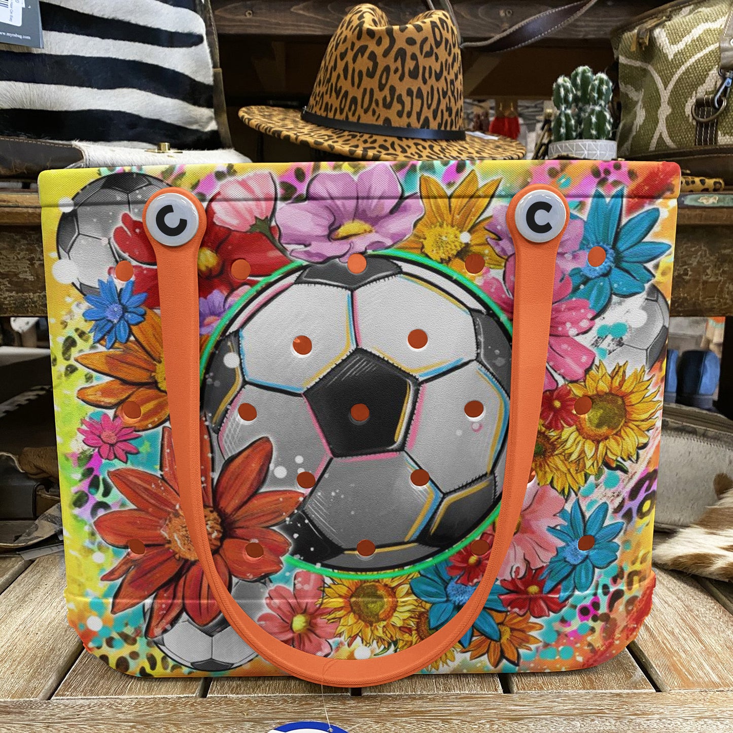 Ceeprints Cee™ Bag Soccer Bloom