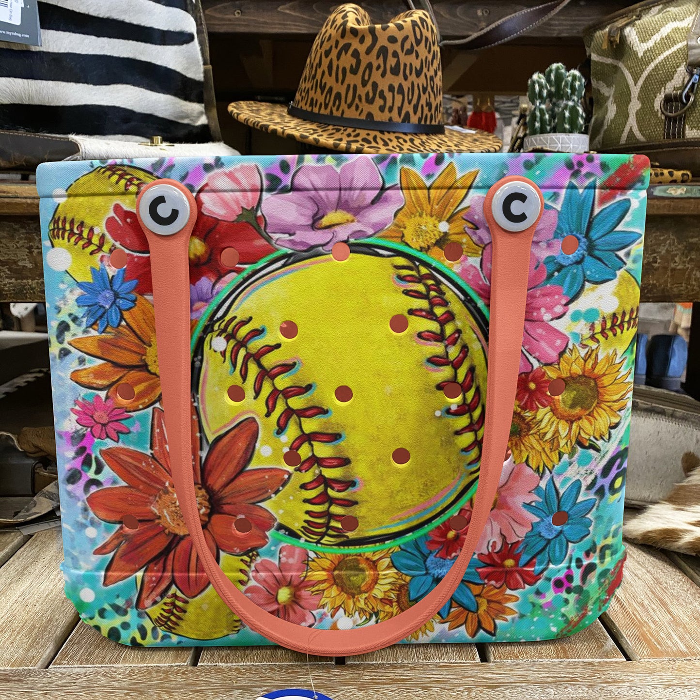 Ceeprints Cee™ Bag Softball Bloom