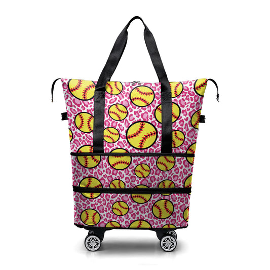 Cee™ Rolling Duffle Bag Softball Spotted Sling