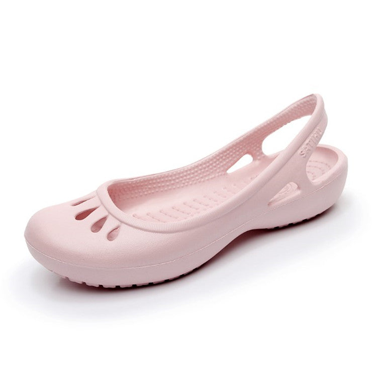 Lightweight Non Slip Nurse Garden Outdoor Jelly Cave Shoes