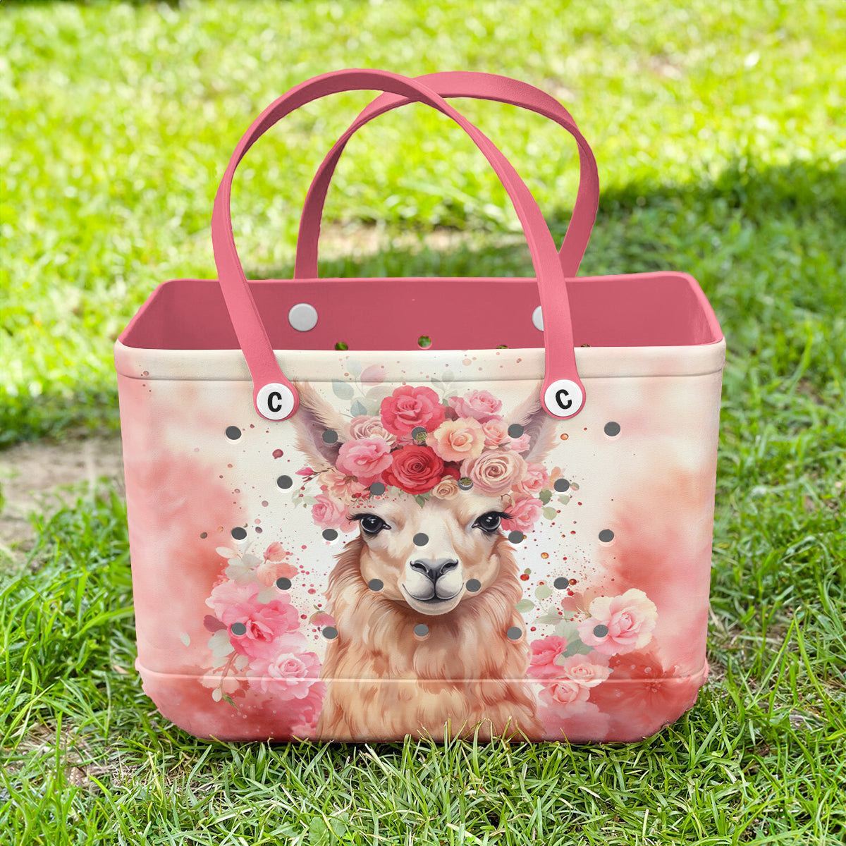 Ceeprints Cee™ Bag Floral Llama Muse