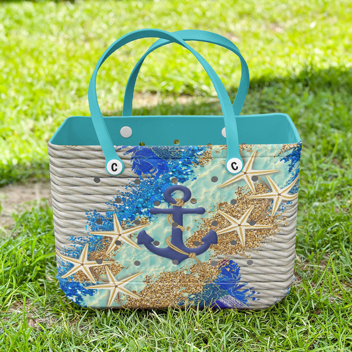 Ceeprints Cee™ Bag Nautical Beach Anchor