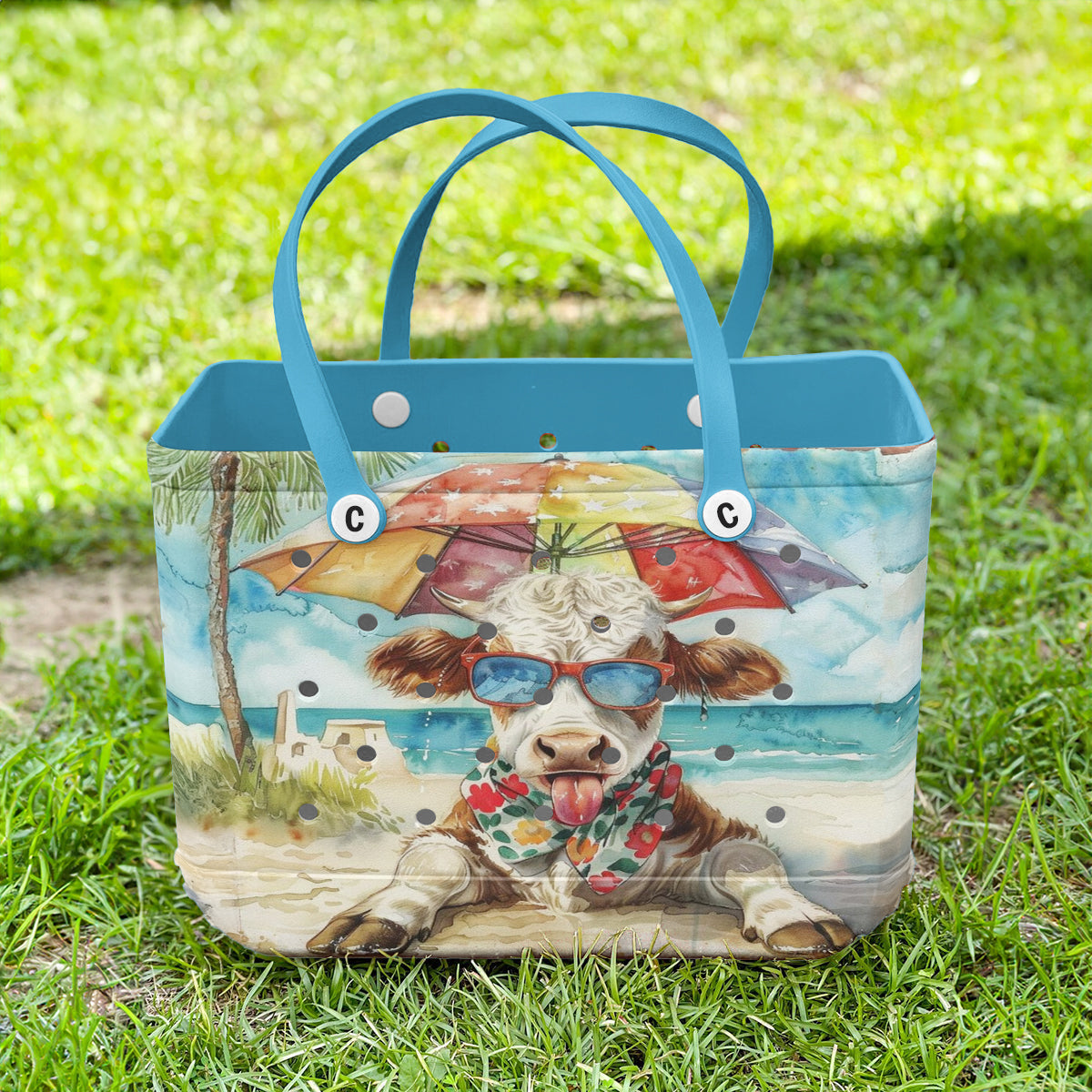 Ceeprints Cee™ Bag Beachy Cow Vibes