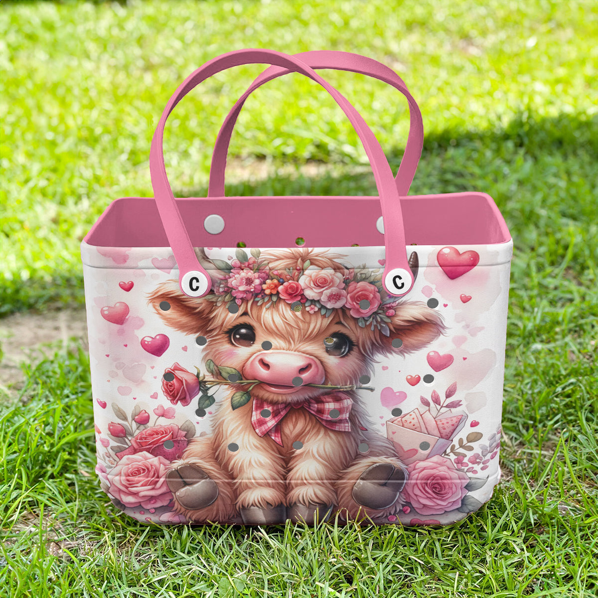Ceeprints Cee™ Bag Highland Cow Valentines