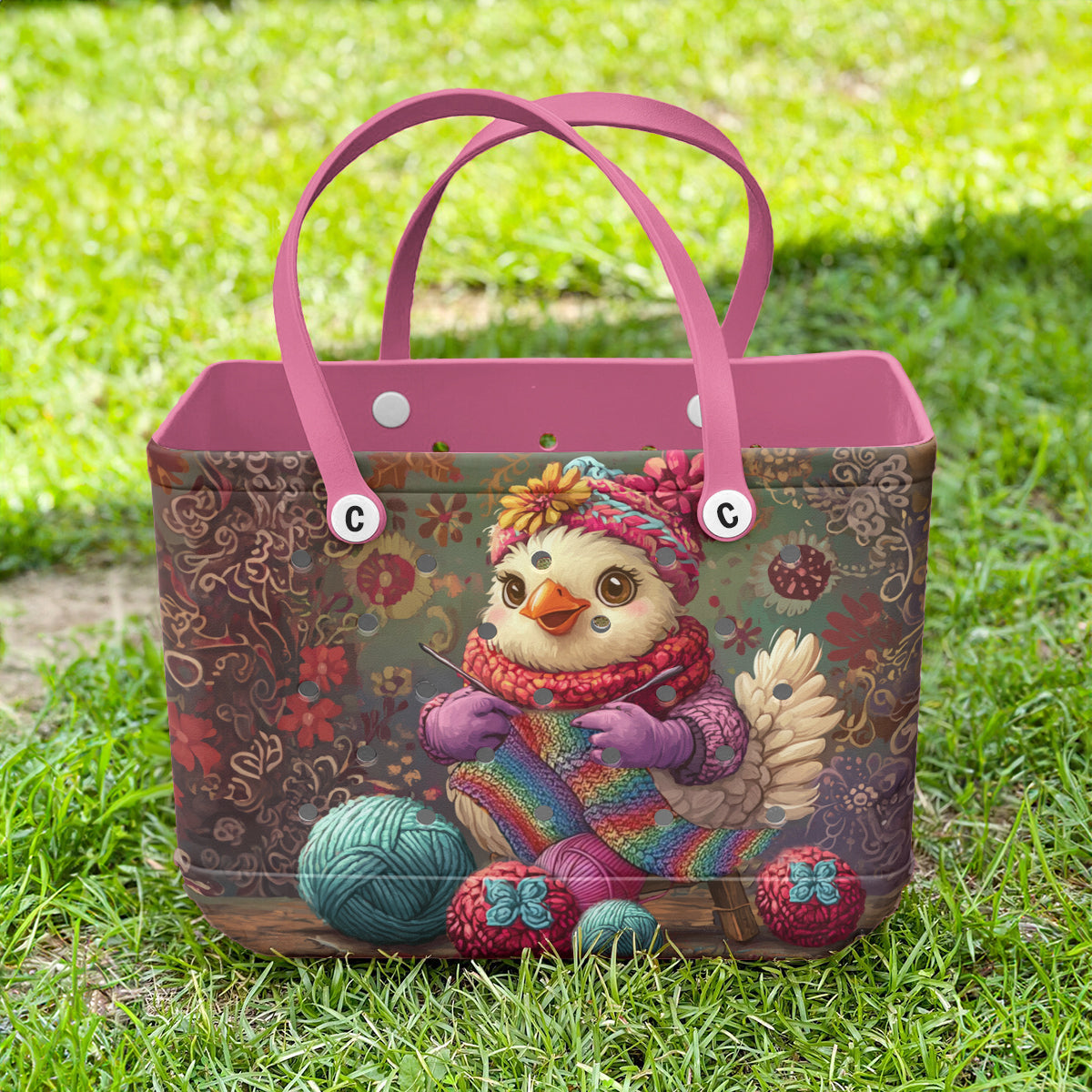 Ceeprints Cee™ Bag Crochet Hen