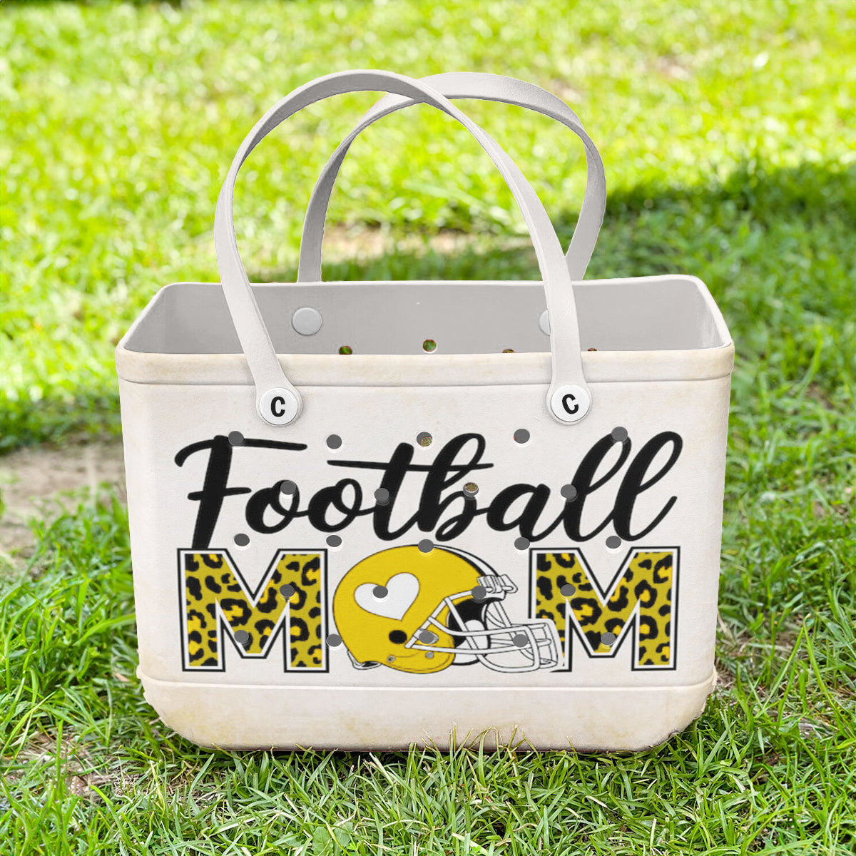 Ceeprints Cee™ Bag Football Mom - Yellow
