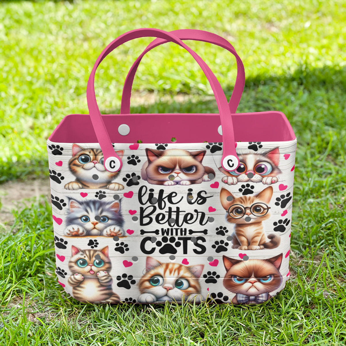 Ceeprints Cee™ Bag Life is Better with Cats