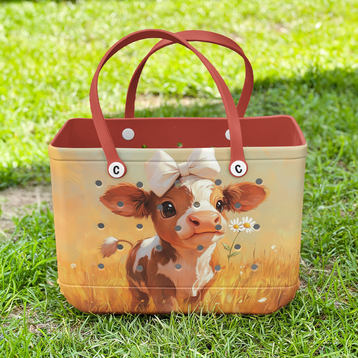 Ceeprints Cee™ Bag Charm Cow
