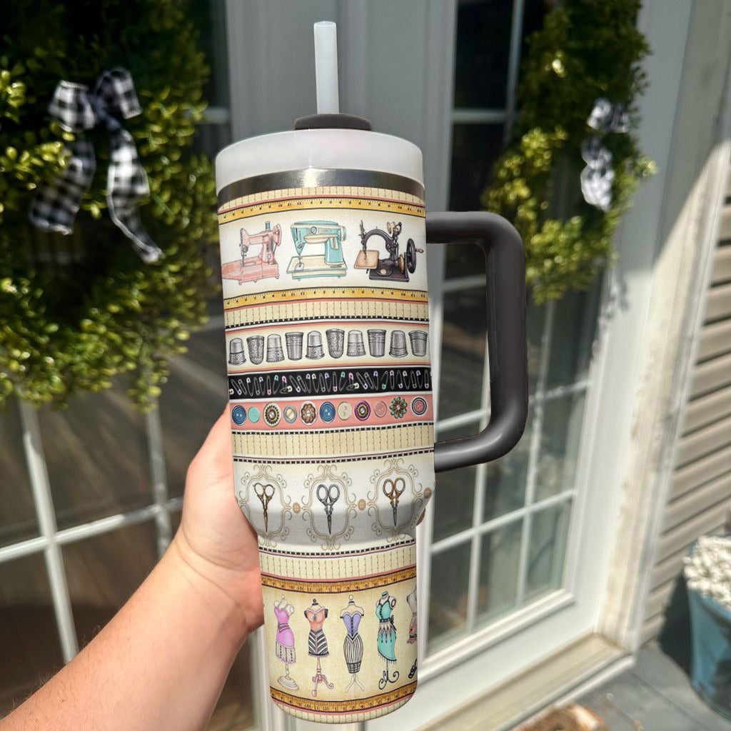 Ceeprints Tumbler Stitch & Sip
