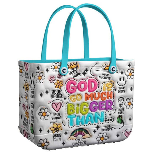 Ceeprints Cee™ Bag  God Is So Much Bigger Than
