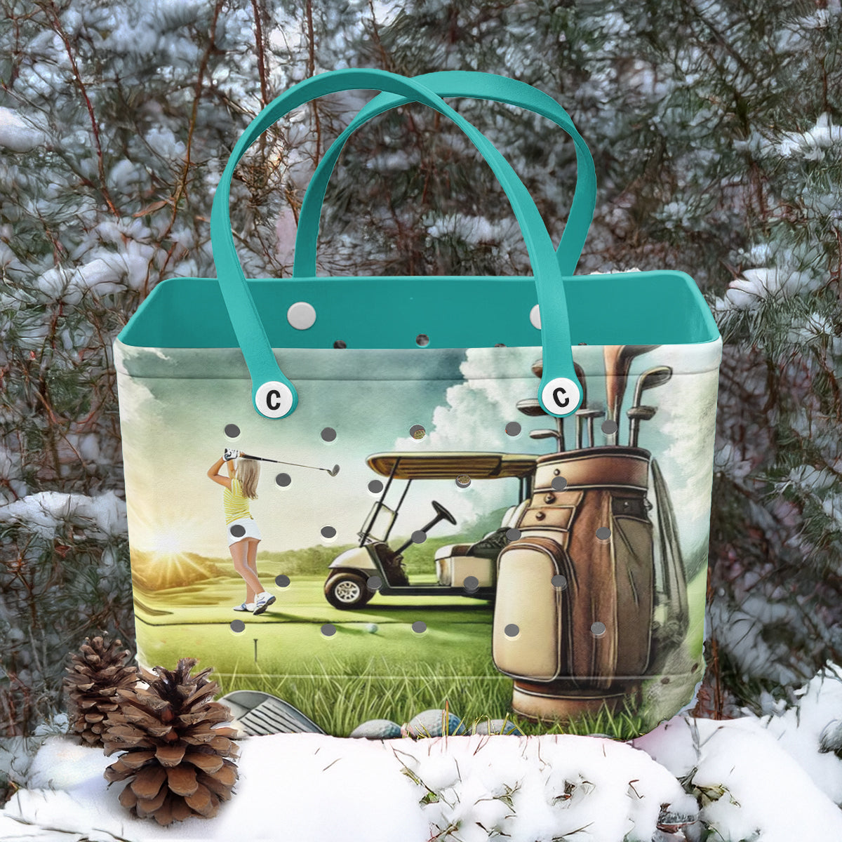 Ceeprints Cee™ Bag Fairway Dreams