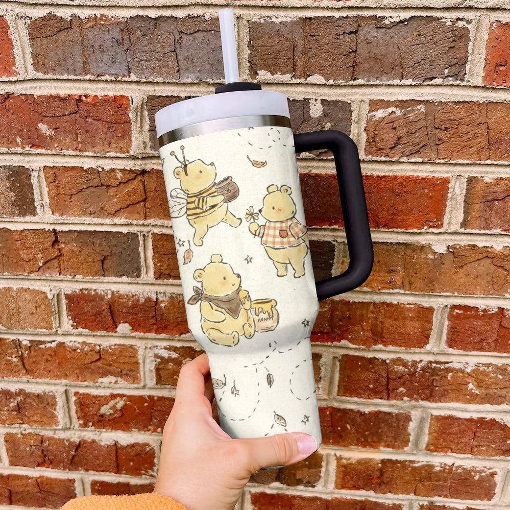 Ceeprints Tumbler Honey Bear Stroll