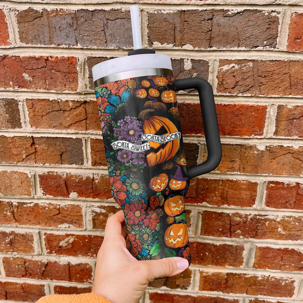 Ceeprints Tumbler Sorta Spooky