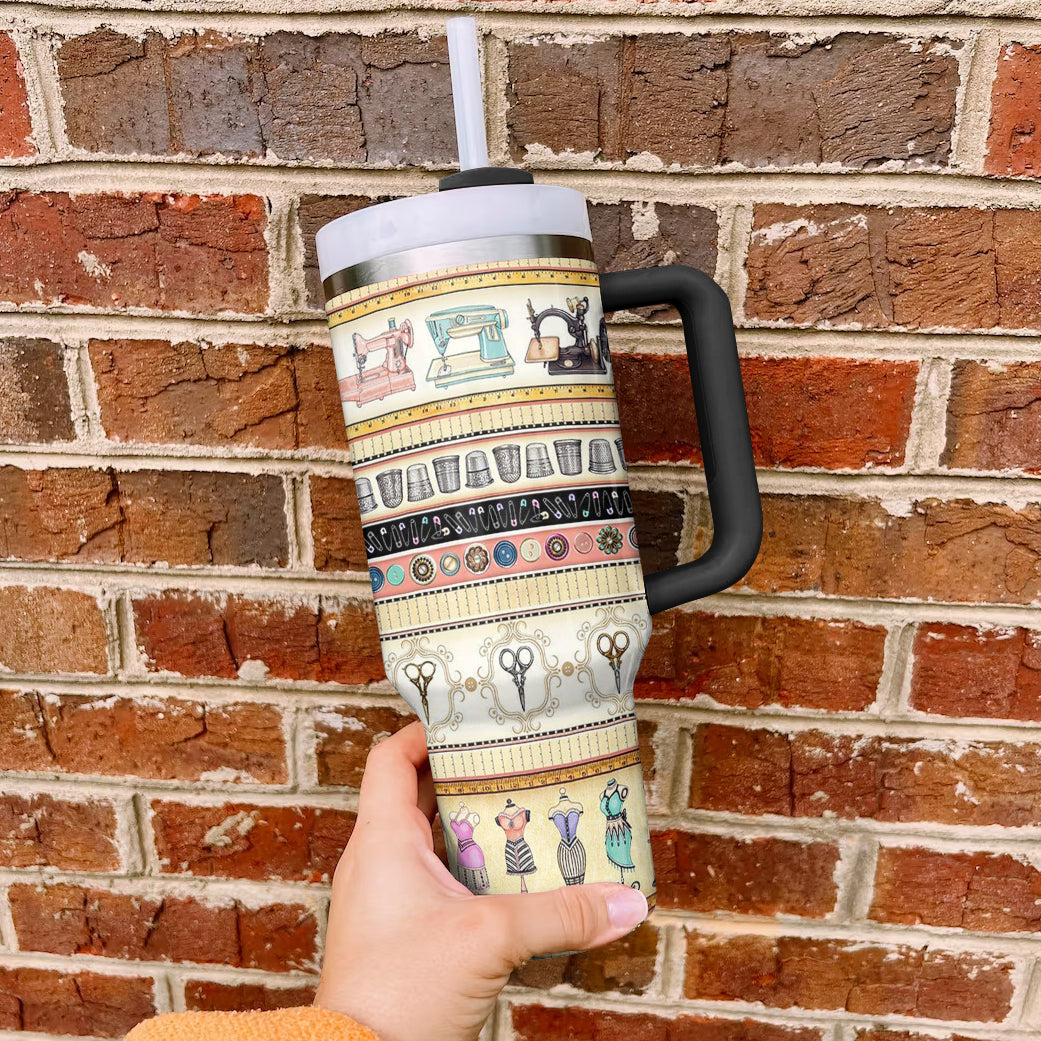 Ceeprints Tumbler Stitch & Sip