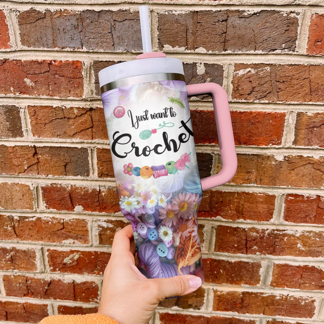 Ceeprints Tumbler Yarn Lover Fuel