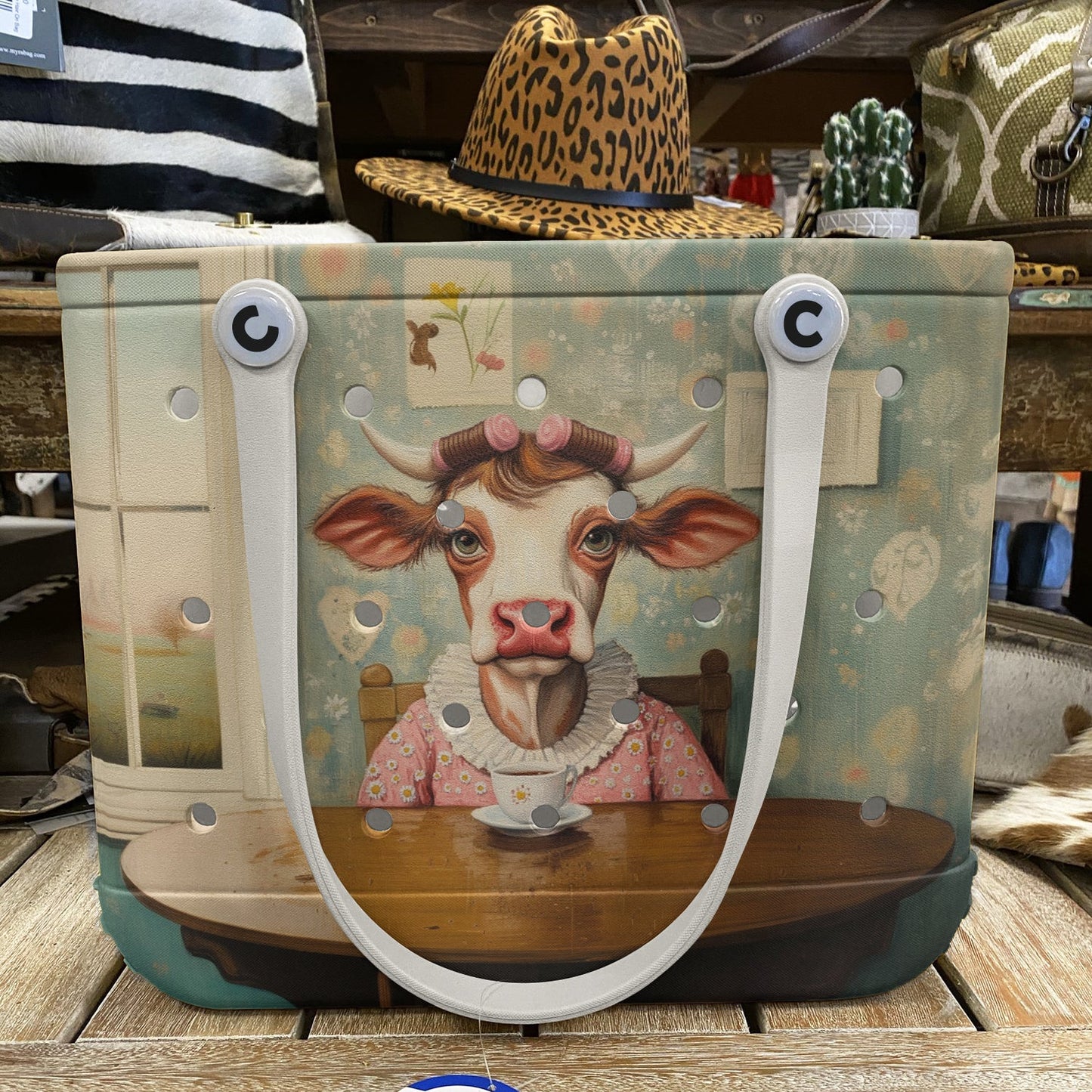 Ceeprints Cee™ Bag Tea Time Cow