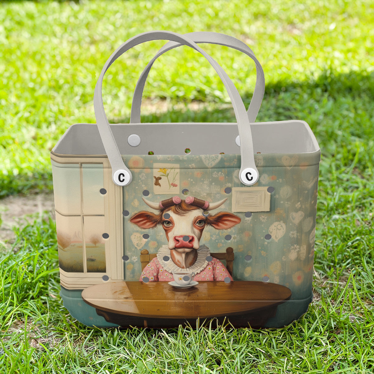 Ceeprints Cee™ Bag Tea Time Cow
