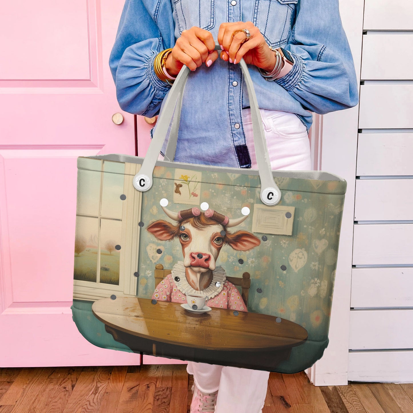 Ceeprints Cee™ Bag Tea Time Cow