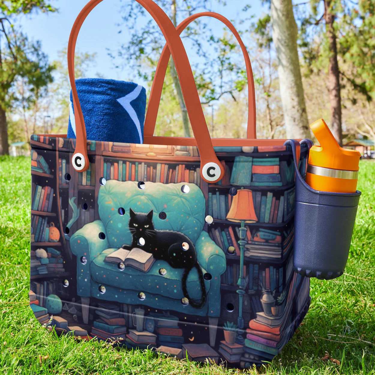 Ceeprints Cee™ Bag The Reading Cat