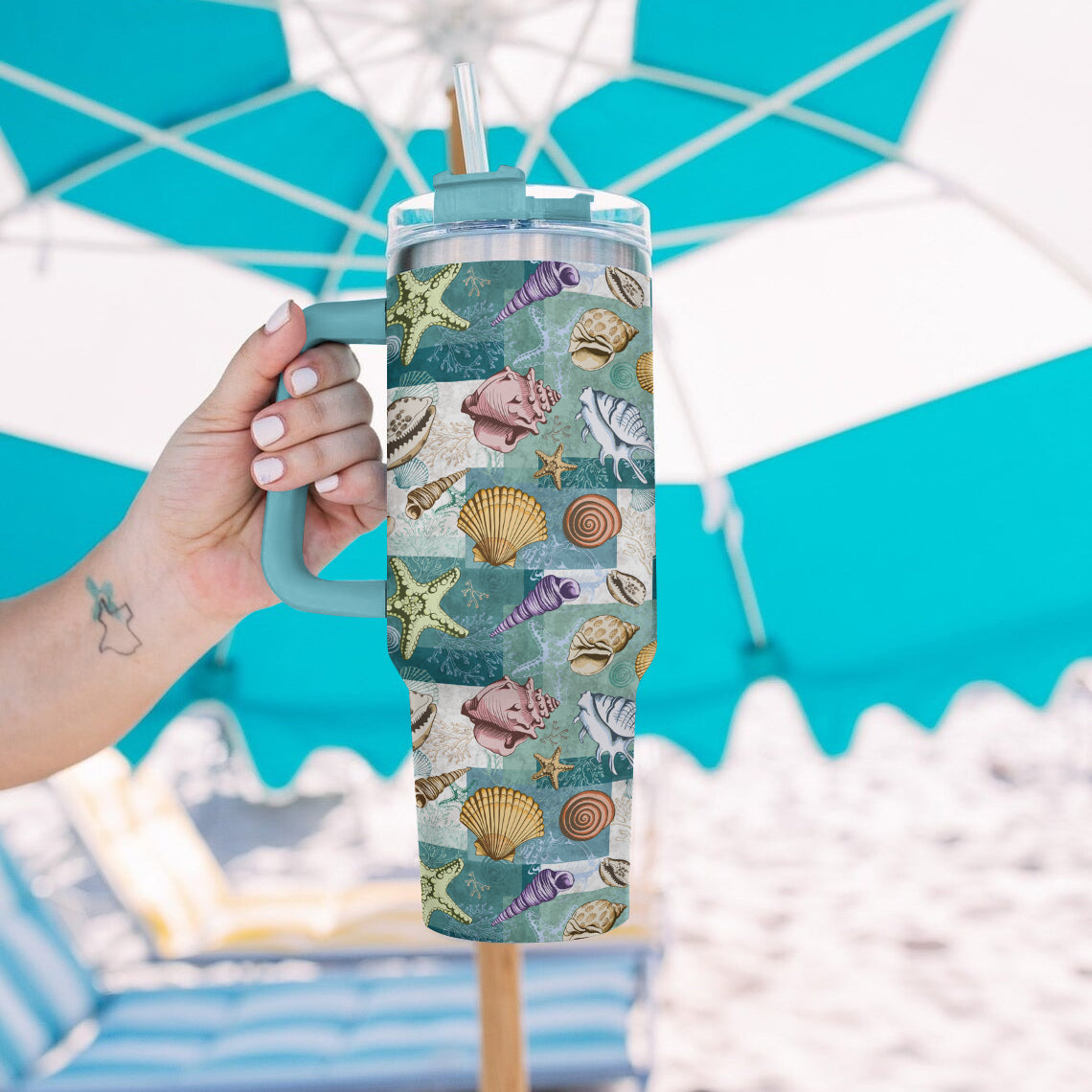 Ceeprints Tumbler The sound of the sea