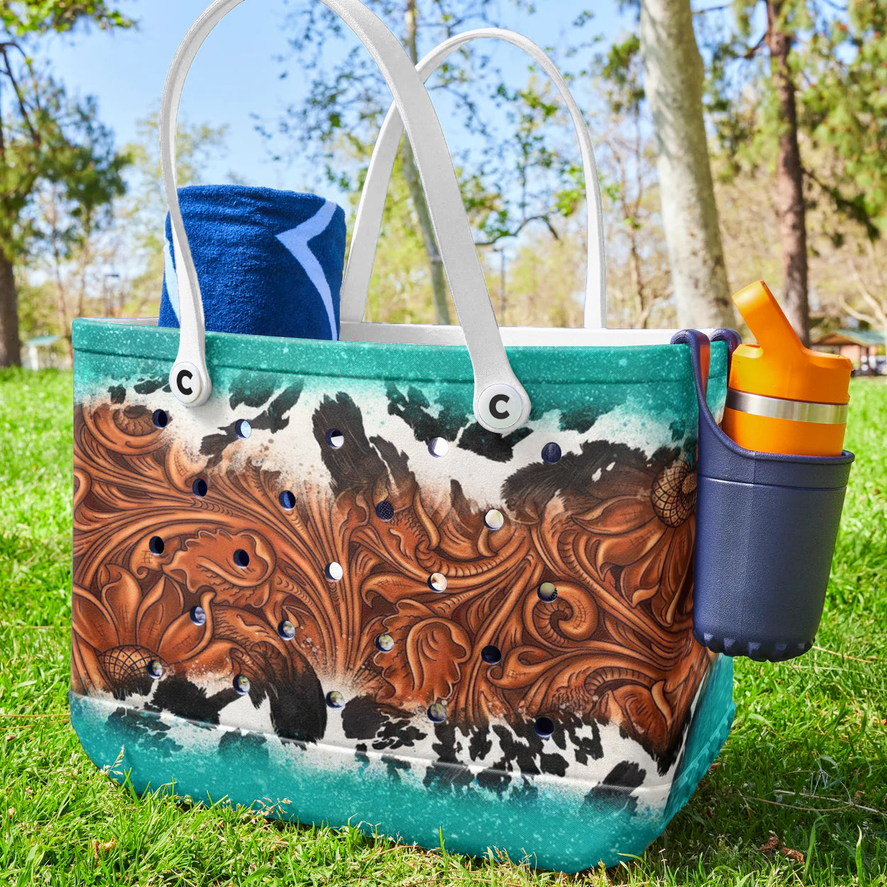 Ceeprints Cee™ Bag Turquoise Cowboy