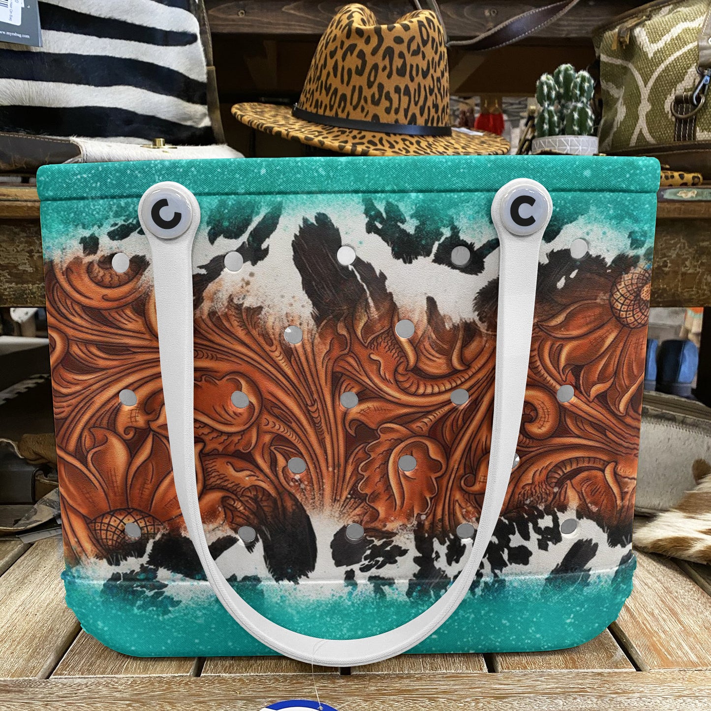 Ceeprints Cee™ Bag Turquoise Cowboy