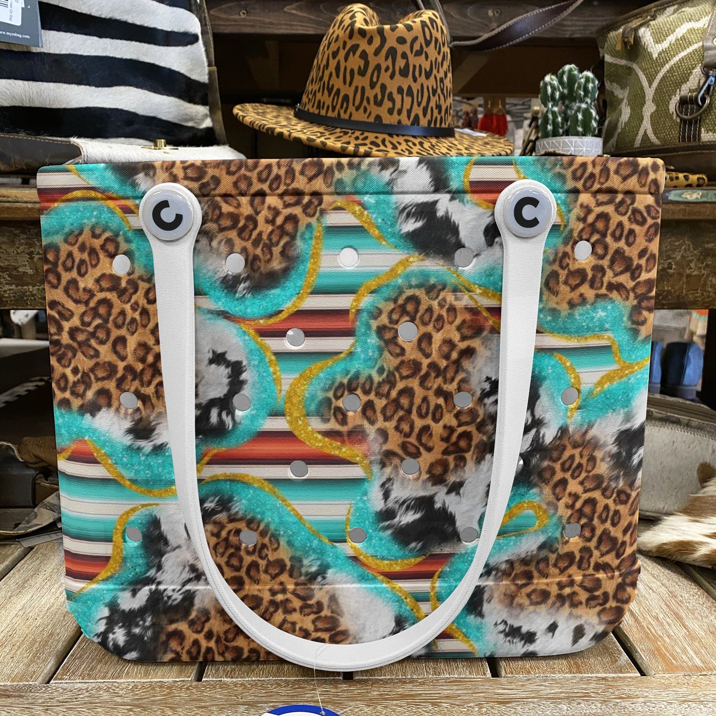 Ceeprints Cee™ Bag Turquoise Safari