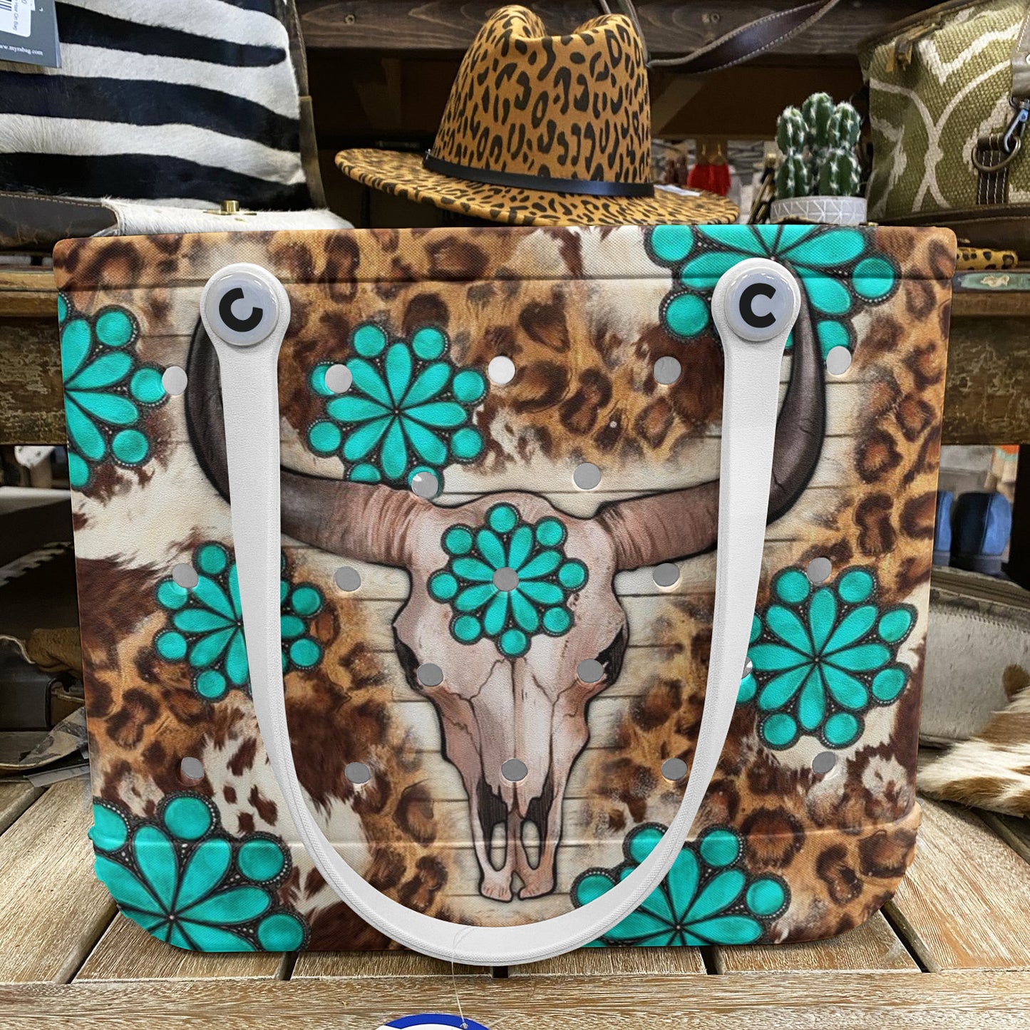Ceeprints Cee™ Bag Turquoise Wild