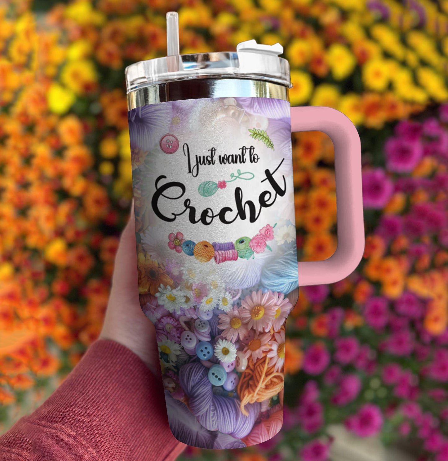 Ceeprints Tumbler Yarn Lover Fuel